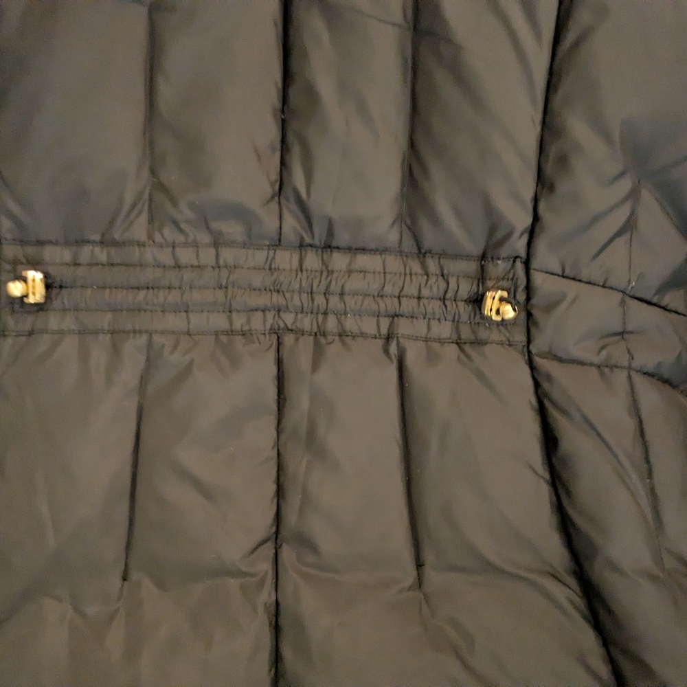 Cole Haan Black Maxi Puffer Jacket - Picture 6 of 6
